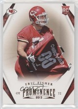 2013 Panini Prominence Eric Fisher #132 0c4o