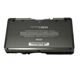 Nintendo 3DS Cosmo Black Console System With Charger Tested Working With Zelda