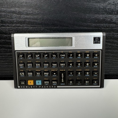Hewlett-Packard HP 11C Scientific Calculator, made in USA, 1988