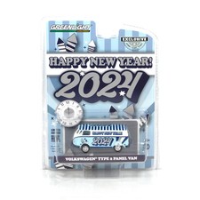 Greenlight Volkswagen Type 2 Panel Van New Year 2024 30478 Hobby Exclusive 1:64