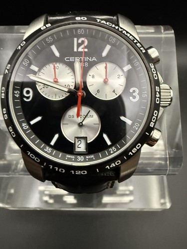 Certina DS Podium Chronograph - Panda Dial (Full Set)  