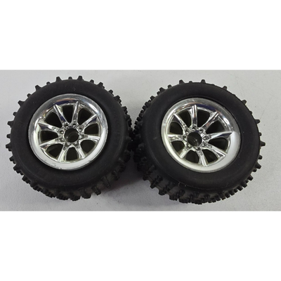 #ad #ad 2 ProLine 2.2 DC 47 Buggy Tires amp; 2653 Agitator Chrome Wheels Traxxas $20.00