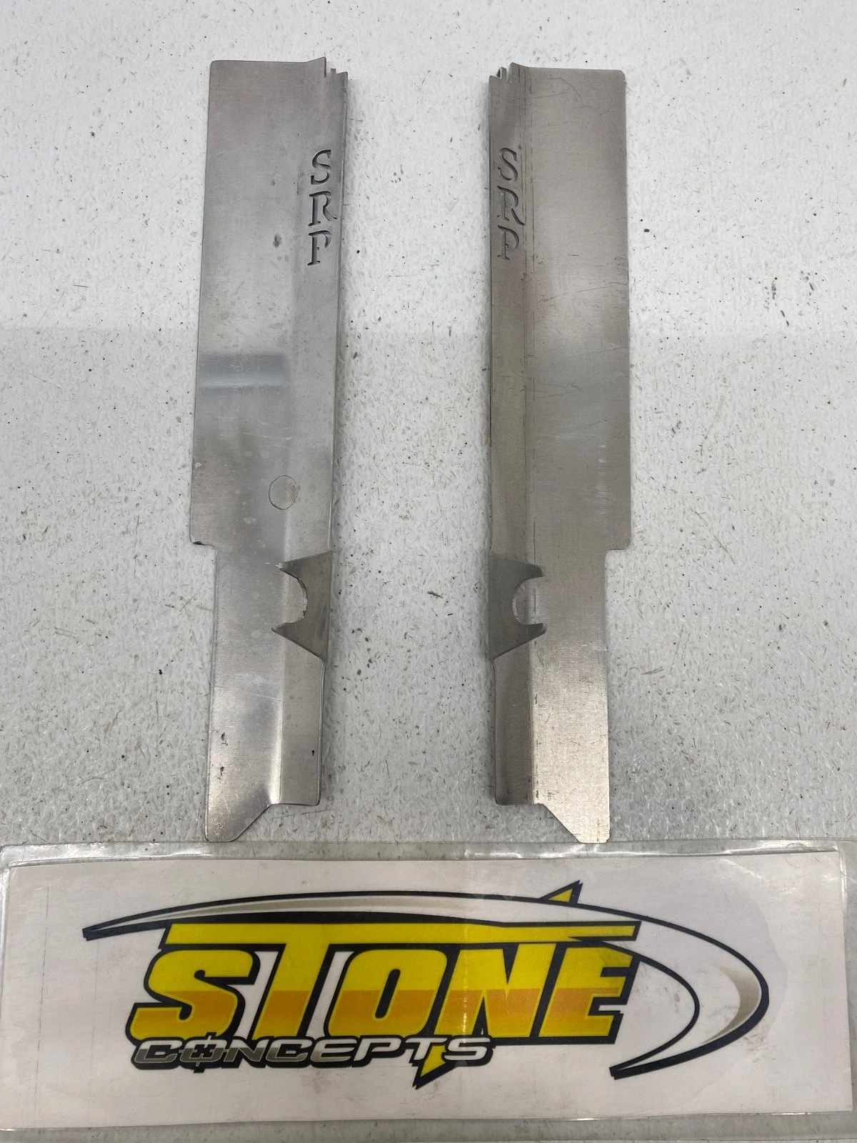 Dean Sundahl SRP Aluminum Radiator Fin Shroud Scoops Yamaha Banshee YFZ350 350