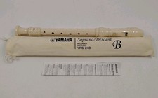Yamaha YRS-24B Soprano Recorder - Off White Musical Instrument
