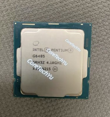 Intel Pentium Gold G6405 CPU LGA1200 2 Cores  4.1 GHz Support ASUS ROG Z590.