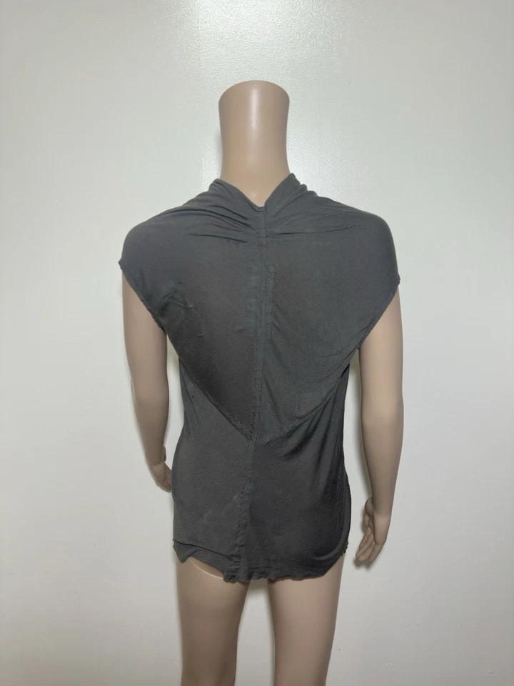 Top Jersey Rick Owens Faun Capucha S/S 15 Mujer Sin Mangas Foto 2 de 4