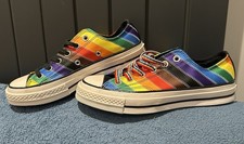 Converse Chuck 70 Ox - Low Top - Pride LGBTQ  Rainbow - Size UK 5