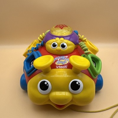 VTG Vtech Crazy Legs Learning Bug Musical Talking Shapes Colors Tested works.