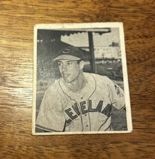 1948 Bowman Baseball #5 Bob Feller Rookie Card RC Cleveland Indians. rookie card picture