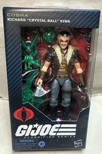 G.I. Joe Classified Richard CRYSTAL BALL King Exclusive 6” Figure #159 NEW!