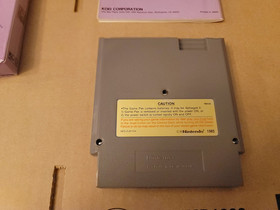 Romance of the Three Kingdoms II (Nintendo NES, 1991) Cart Box Manual - Tested!