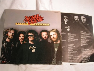 APRIL WINE  -   FIRST GLANCE !! ( LP  ) * 1.D-Pressung * NEAR MINT *