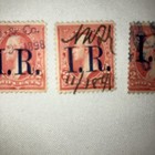 1898 United States revenue stamp IR imprint 2 cent  lot of 3x Vintage Revenue — photo 5