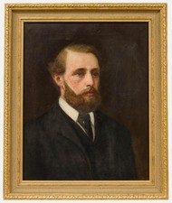 19th Century Oil - Bearded Gentleman