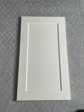 Shaker style cabinet door, white with frame and central panel made of MDF 13x 23