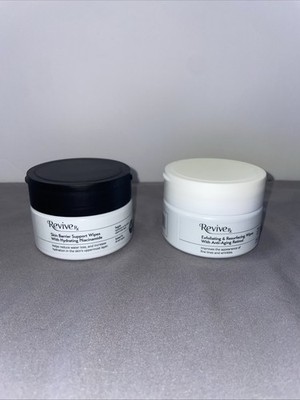 2x Revive RX Skin Barrier Support Wipes Hydrating Niacinamide & Exfoliating 40
