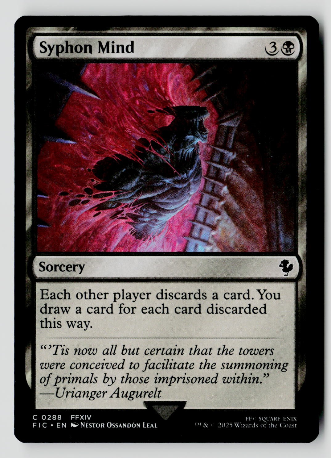 Syphon Mind 288 C MTG FIC NM