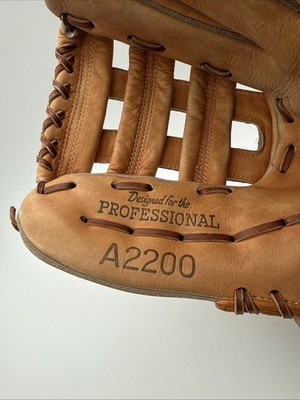 Wilson PRO STAFF A2200 PROFESSIONAL グローブ Wilson PRO STAFF Right Hand Throw Baseball Glove A2200 Centerfold