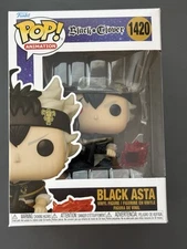 Funko Pop! Vinyl: Black Clover - Black Asta #1420 W/ Protector