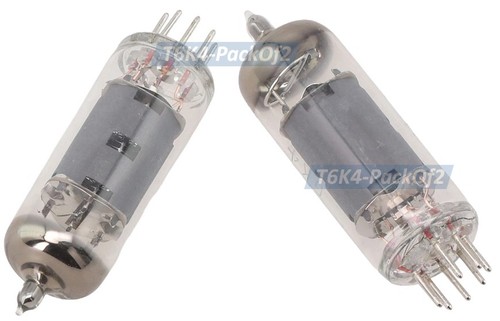Pack de 2 Tubes à Vide 6K4 - Remplacement Amplificateur Préampli Audio Premium - Photo 3/4