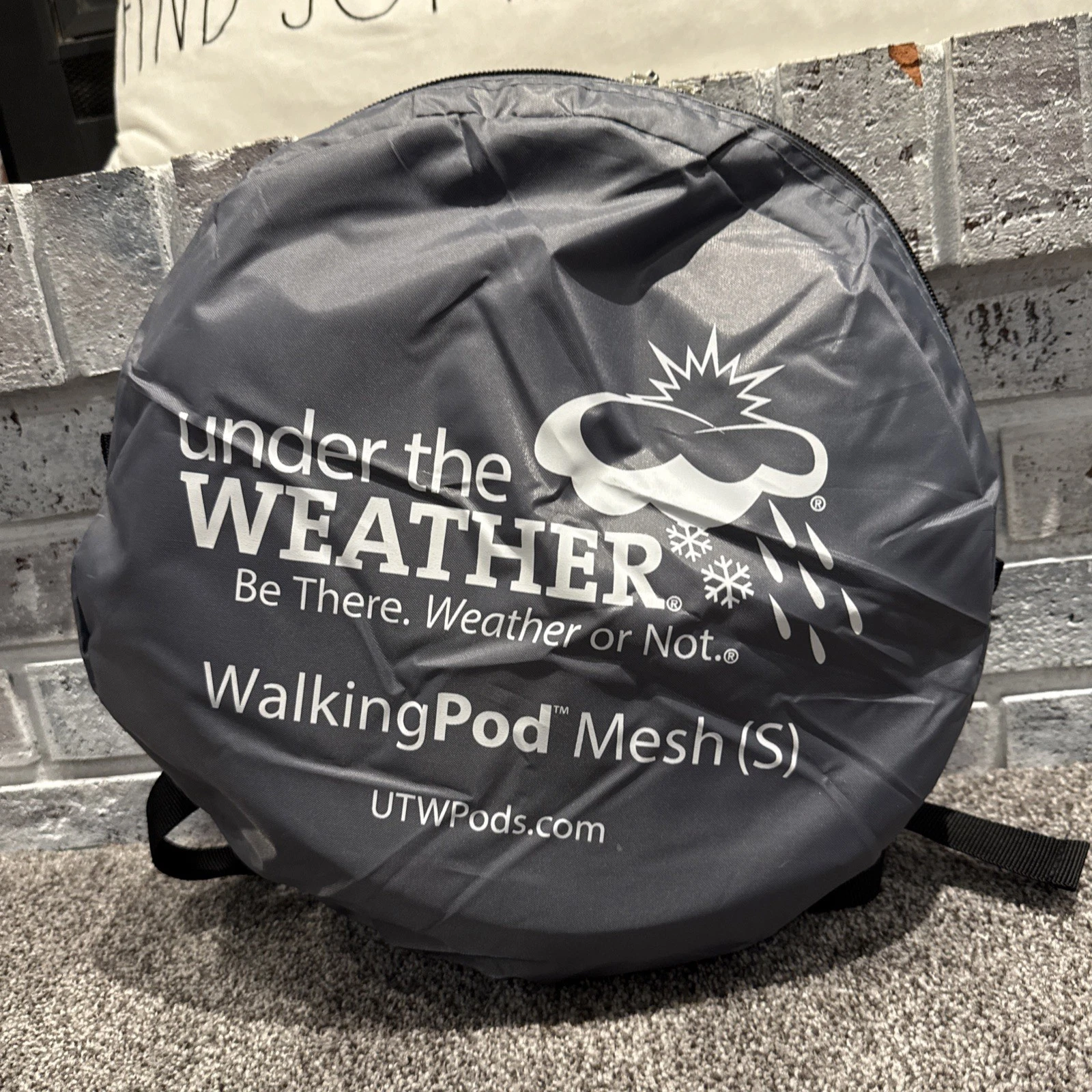NEW UNDER THE WEATHER WALKING POD MESH BE THERE WHETHER OR NOT POP UP POD