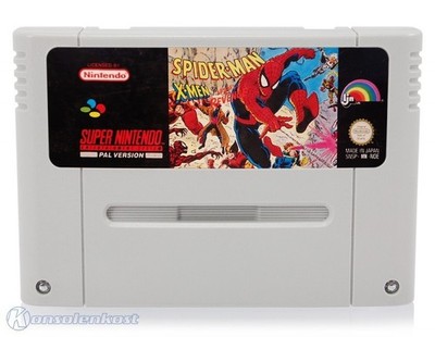 Nintendo SNES - Spider-Man X-Men: Arcade's Revenge / Spiderman Modul mit Anl.