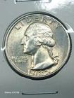 1932 Washington Silver Quarter AU Condition | Strong Detail | First Year Issue 9