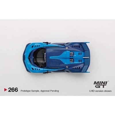 MINI GT Bugatti Vision Gran Turismo Light Blue #266 ~ 1/64 | eBay