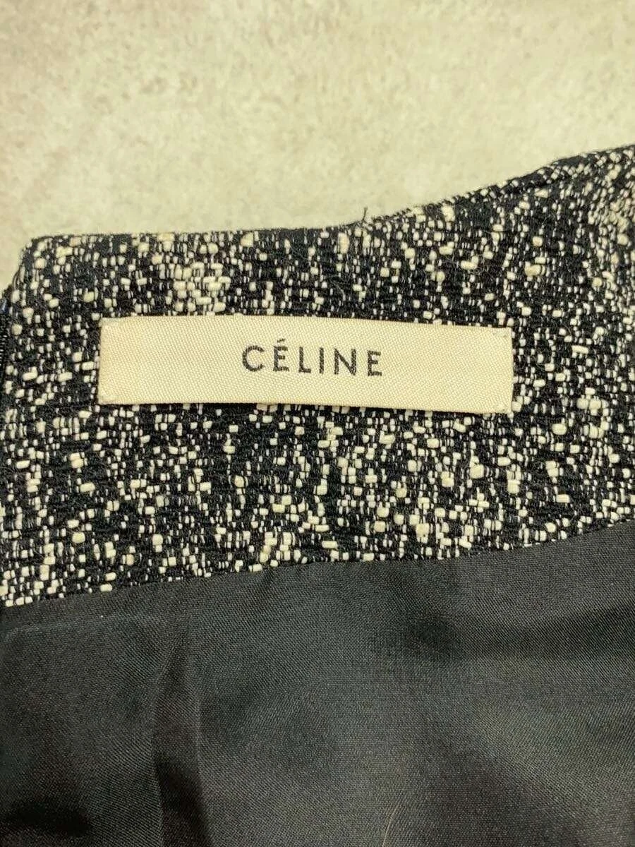 Abito CELINE Altro L Phoebe Periodo Manica Lunga 38 Cotone Nero 2 6L36