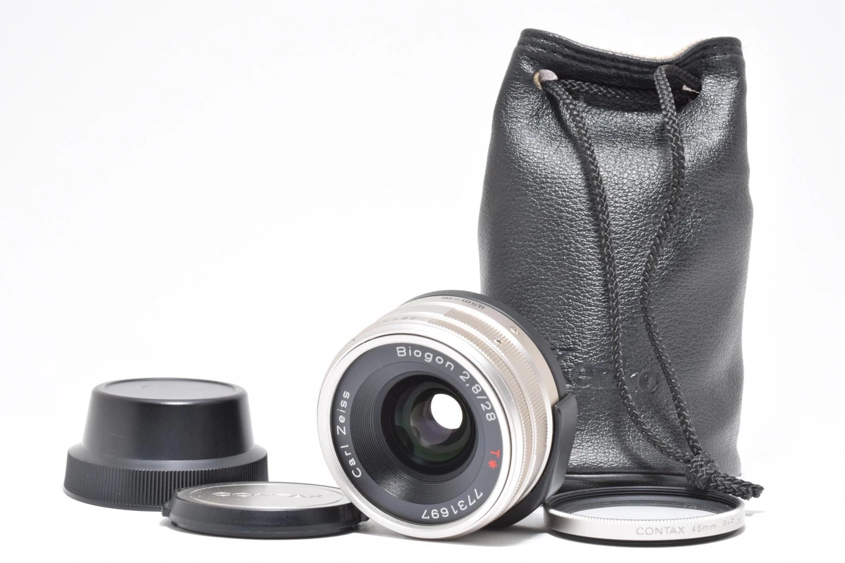 Contax ZEISS Biogon T* 28mm Focal Camera Lenses for sale | eBay