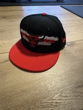 Youth Chicago Bulls New Era Black Scribble 9FIFTY Snapback Hat