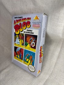 A BOY AND HIS BLOB Trouble On Blobolonia Limited Run (NES) - Box & Manuel ONLY