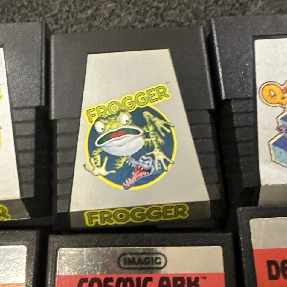 Log Of 16 Atari 2600 Games Squeeze Box, frogger, reactor, Pitfall, Cosmic Arc - Image 4 of 4