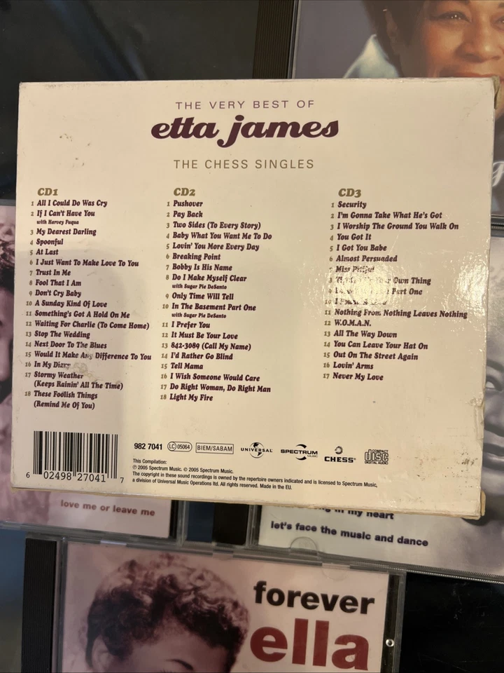 Collection Of CD Albums By Ella Fitzgerald & Etta James Boxset **SALE** Foto 2 de 2