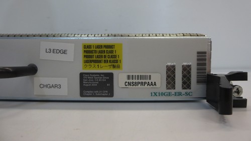 CISCO 1X10GE-ER-SC CNS8PRPAAA 1-Port 10-Gigabit Ethernet Line Card Expansion Mod - 第 4/9 張圖片