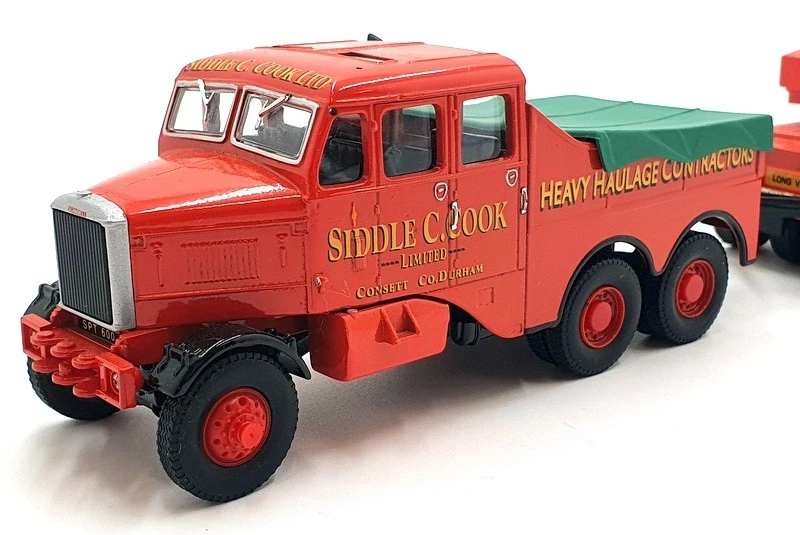 Corgi 1/50 Scale 17603 Scammell Constructor Girder Trailer & Load - Siddle Cook — 第 3/4 张图片