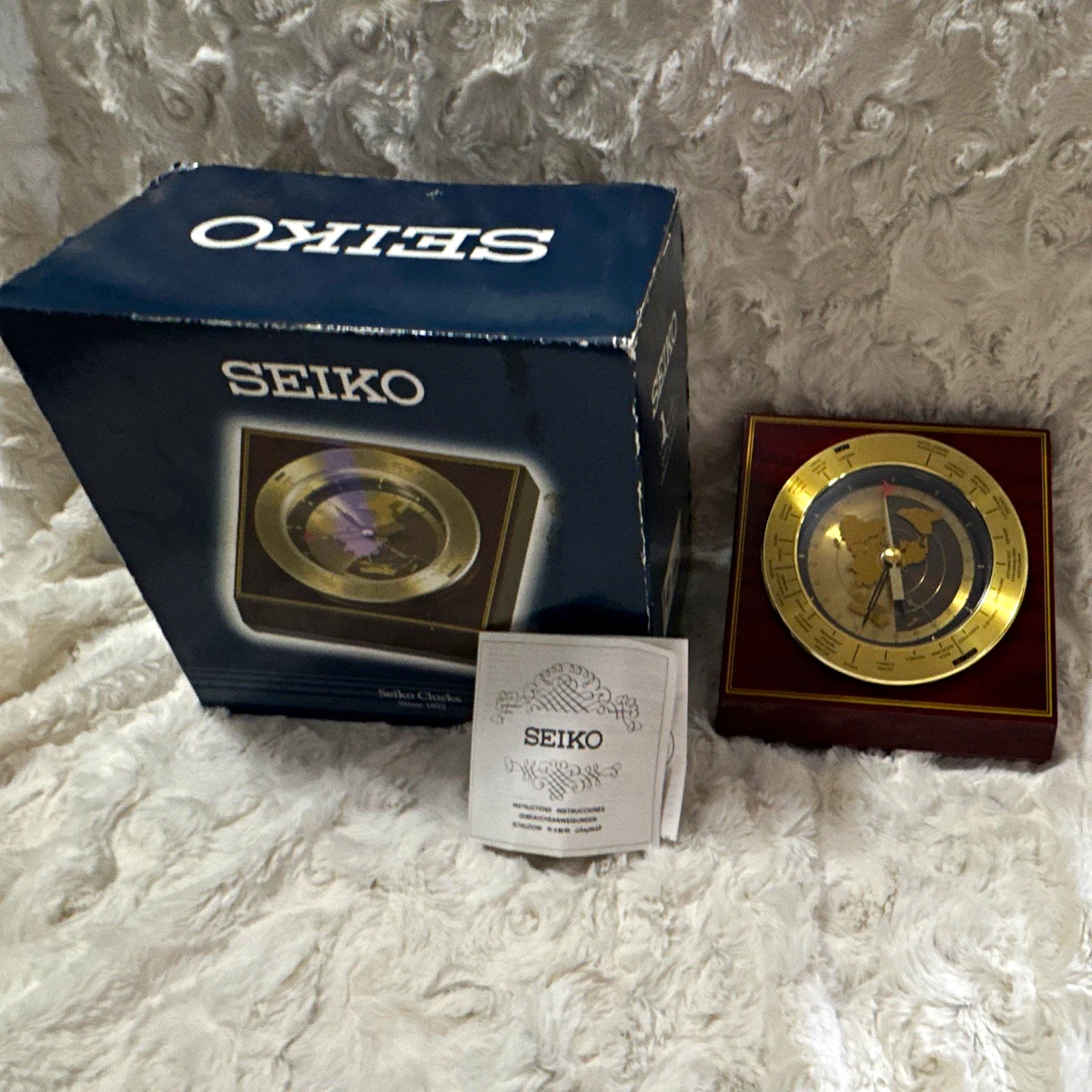 25+ Seiko Quartz (Battery Powered) Desk Clocks for sale | Updated