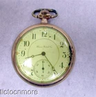 ANTIQUE ILLINOIS GRADE 174 MODEL 5 17j OPENFACE 16s POCKET WATCH 1905