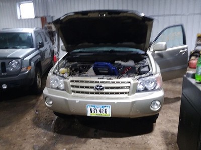 Radiator Fan Motor Fan VIN D 5th Digit 4 Cylinder Fits 01-07 HIGHLANDER 2147788