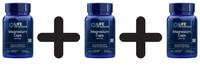 3 X Life Extension Magnesium Caps, 500Mg - 100 Vcaps (116,63 Eur/Kg)