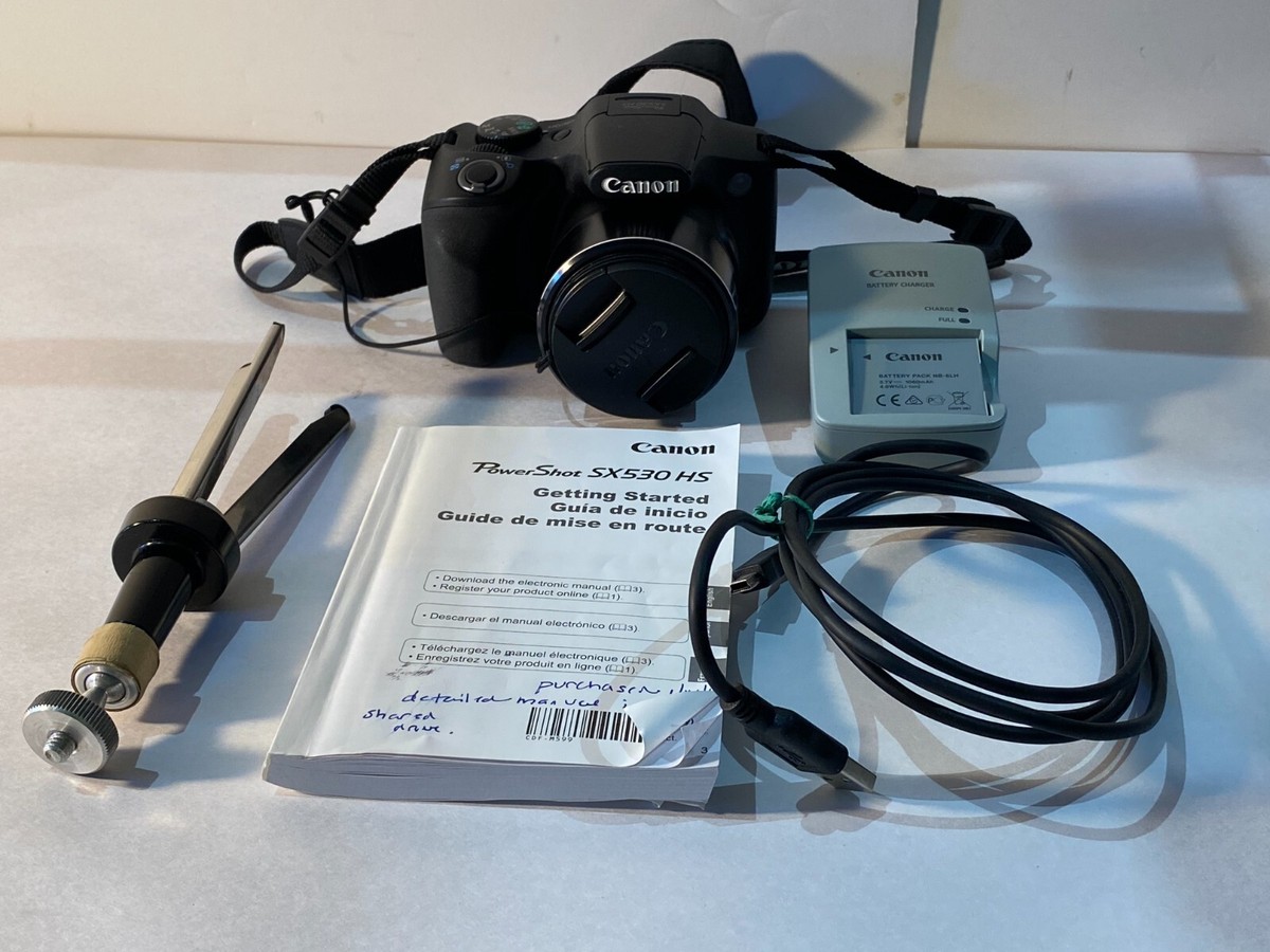 美品 Canon PowerShot SX530 HS 箱付き Canon Powershot SX530 HS 16mp Digital Camera w/ Battery