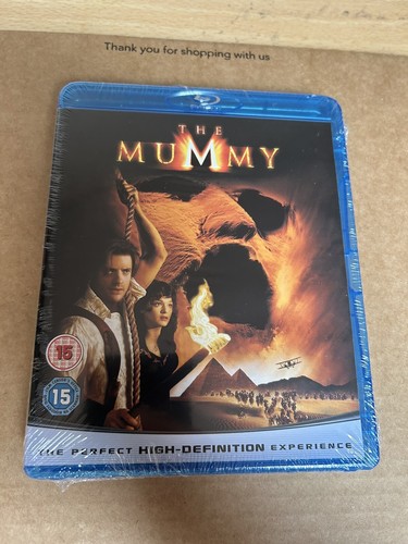 The Mummy (1999) UK Blu Ray NEW & SEALED Brendan Fraser Action