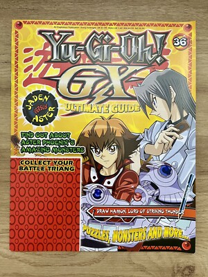 Yu-Gi-Oh! GX Ultimate Guide Magazine - Issue 36 - Jaden vs Aster