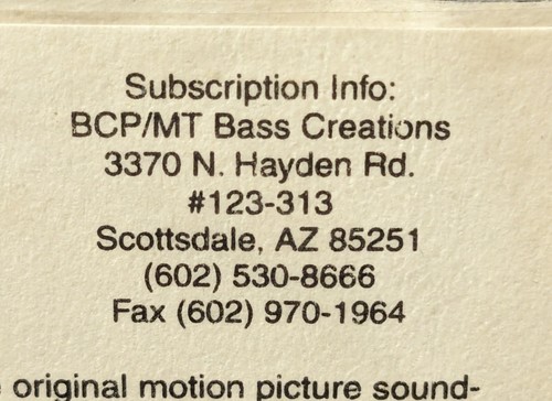 Bass Creations Tha Flava DJ Promo April 1998 CD Dave Rajput Radio Ice Cube Rakim - Picture 7 of 7
