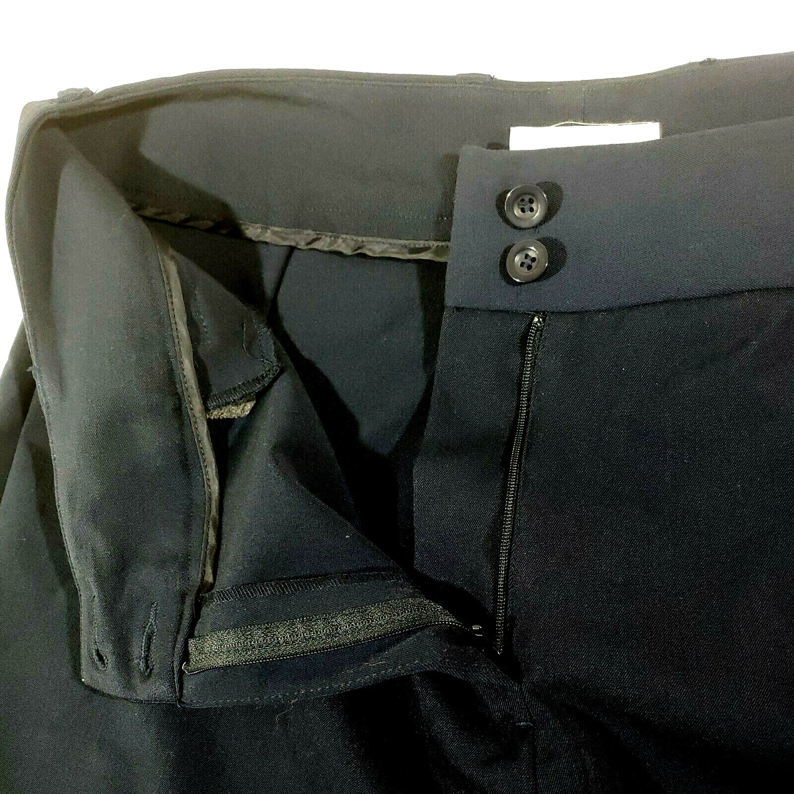 DRESS BARN Dress Pants Women’s 12 Stretch Navy Blue thumbnail 4