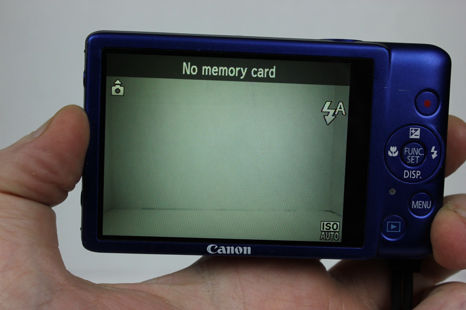 Canon PowerShot ELPH 100 HS IXUS 115 HS 12.1MP Blue Digital Camera Only