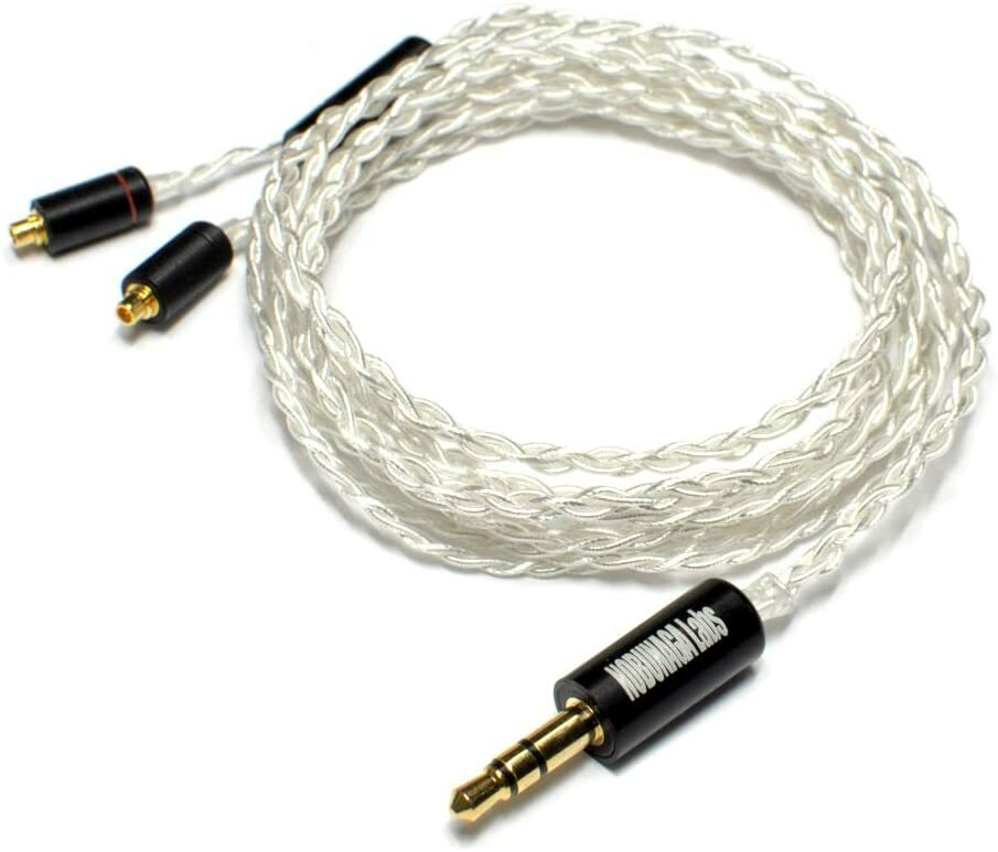 WiseTech NOBUNAGA Labs NLE-HJR OFC Silver Plated Re-cable WiseTech NOBUNAGA Labs NLE-HJR OFC Silver Plated Re-cable