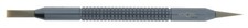 Horotec 26.009 UTENSILE MANUALE CON MANICO GRIGIO ANODIZZATO ALLUMINIO Ø 8 mm BASTONCINI PEEK