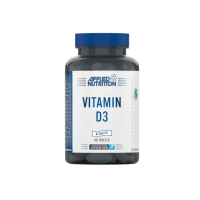 Applied Nutrition Vitamin D3 3000IU | Knochen Herz Immun Unterstützung - 90 Tabletten