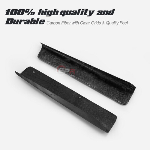 VRS Style Carbon Rear Bumper Side Spats Fin For 14-18 Impreza WRX STI S4 VAB VAF - Picture 11 of 12
